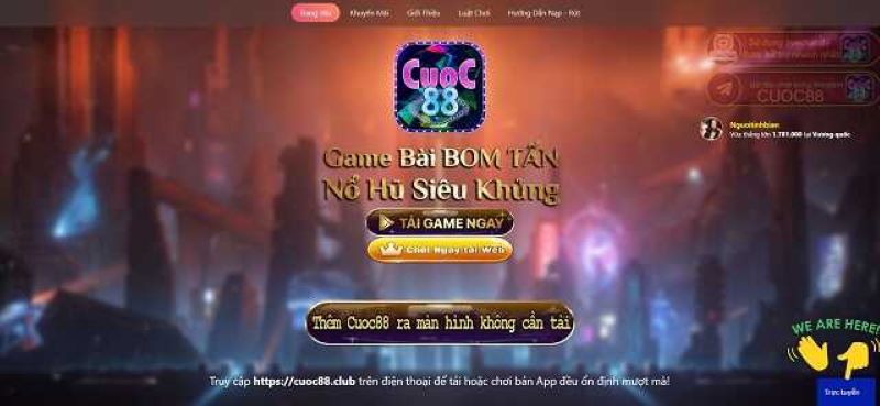 Cuoc88 club - Cổng game siêu đỉnh nhất Châu Á 4 Ưu đãi cuoc88 club hấp dẫn