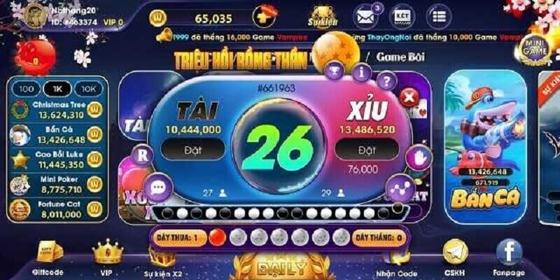Những trò chơi có tại Trum88 