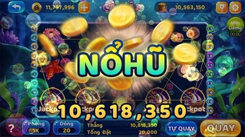 Chơi nổ hũ ăn tiền liền tay tại Luky